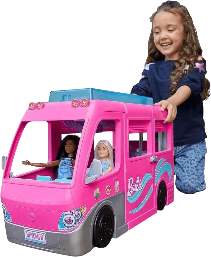 Toy Star Malta Barbie Super Adventure Camper 60+ Accessories