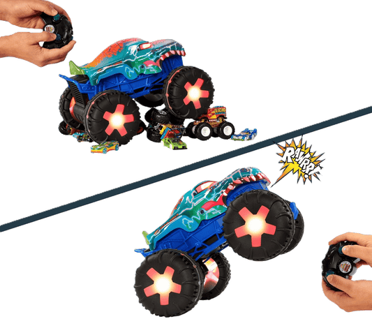 Hot Wheels Monster Trucks Remote Control Mega - Wrex - Toy Star Malta