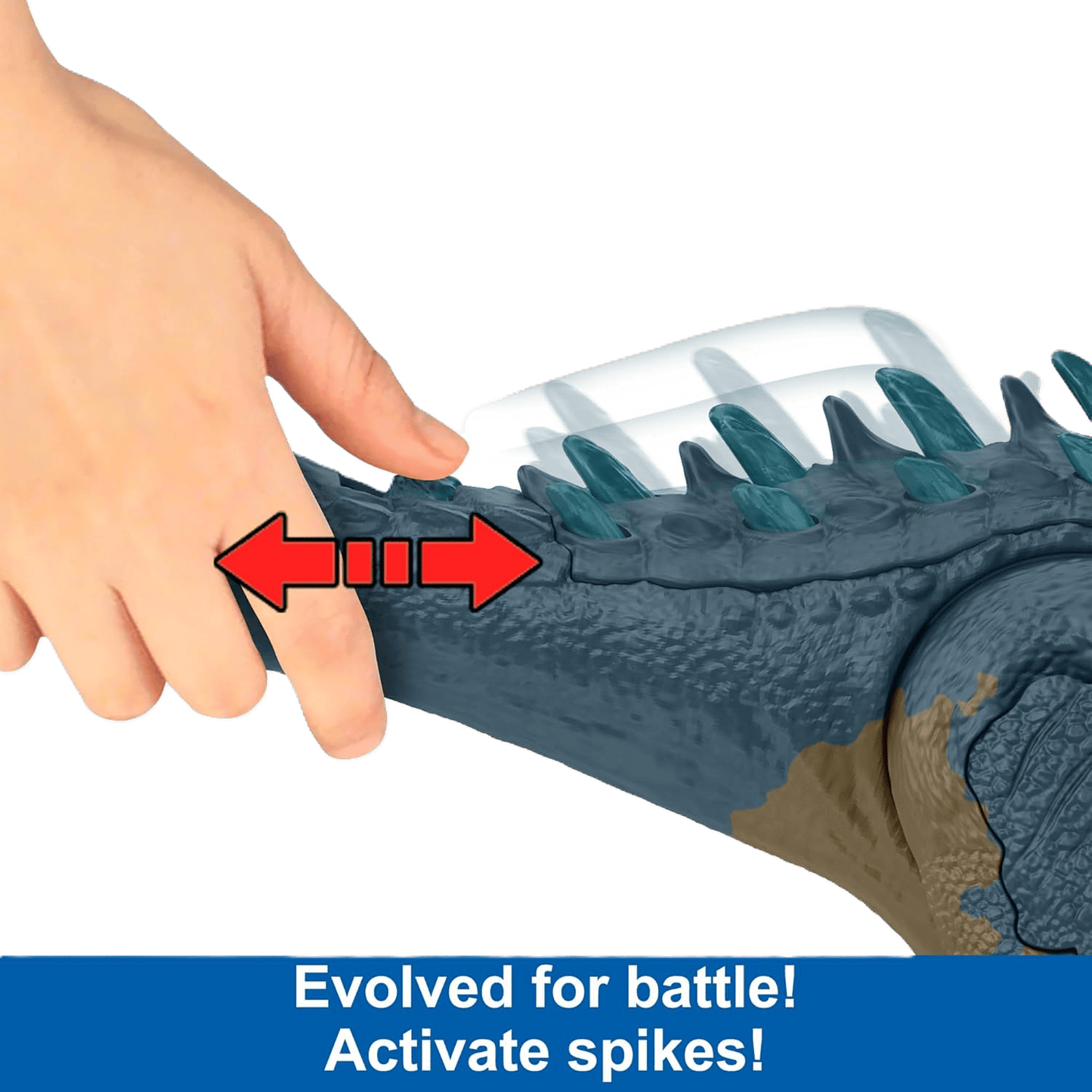 Jurassic World Chaos Theory Ruthless Rampage Allosaurus Action Figure - Continuous Attack & Roar Sound - Toy Star Malta