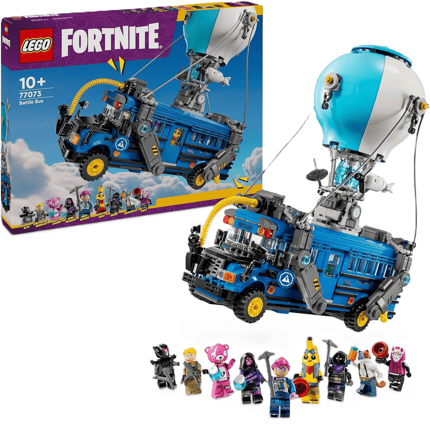 Toy Star Malta LEGO Fortnite Battle Bus – Vehicle Construction Set with Minifigures