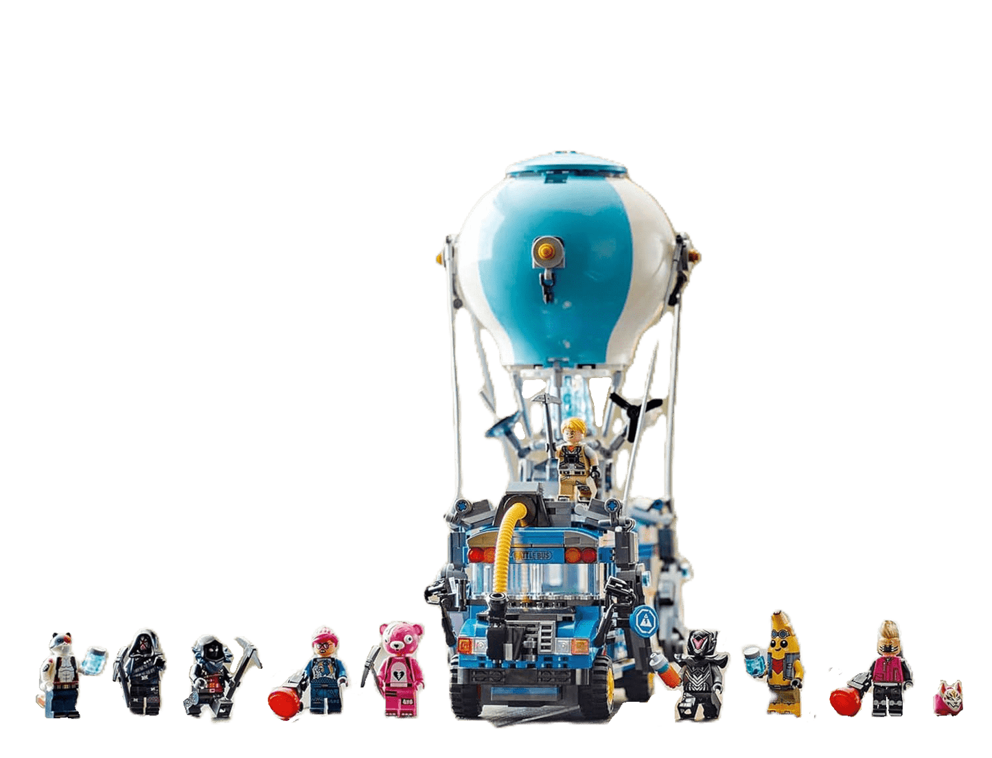 Toy Star Malta LEGO Fortnite Battle Bus – Vehicle Construction Set with Minifigures