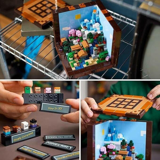 Toy Star Malta LEGO Minecraft Workbench Anniversary Set – Adult Building Kit