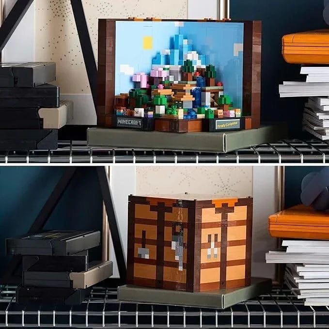 Toy Star Malta LEGO Minecraft Workbench Anniversary Set – Adult Building Kit