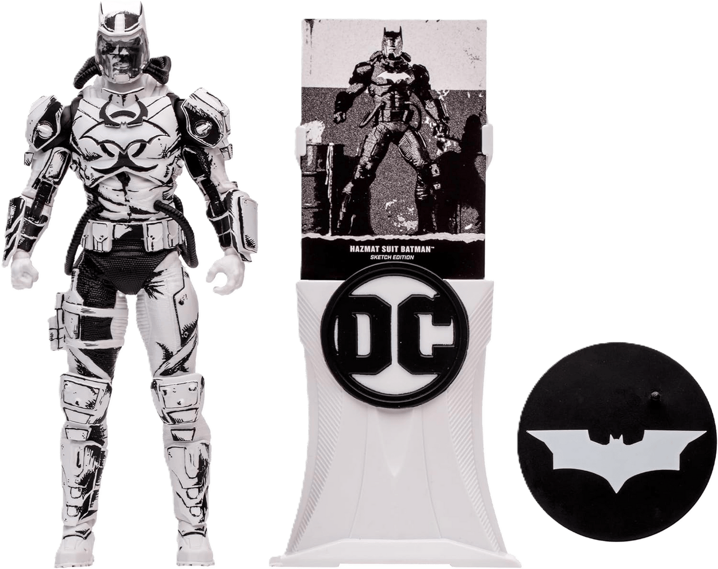 Toy Star Malta McFarlane DC Multiverse – Hazmat Suit Batman (Sketch Edition, Gold Label) 18cm Action Figure