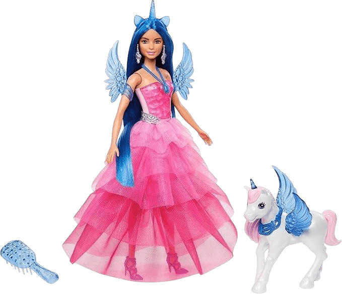 Toy Star Malta Barbie A Hidden Magic Winged Unicorn Doll – 65th Anniversary Edition