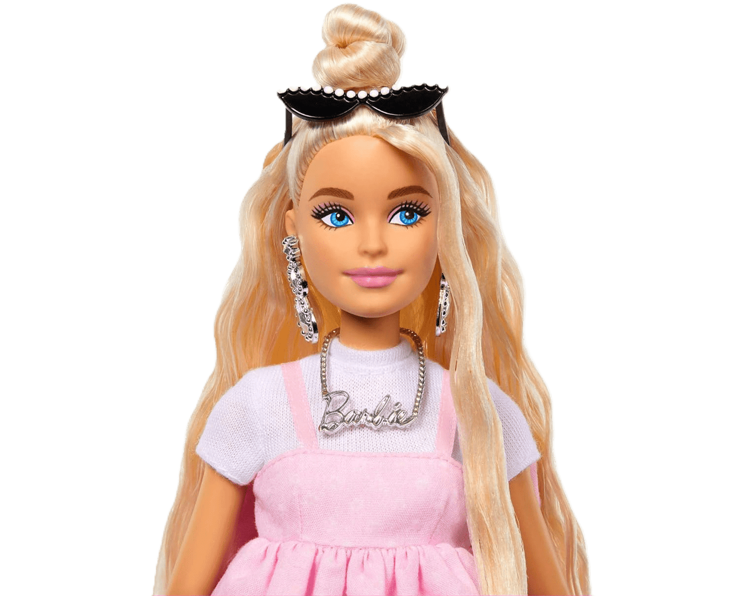 Toy Star Malta Barbie Deluxe Style Doll #3 – Blonde Hair, Pastel Pink Dress & Barbiecore Accessories