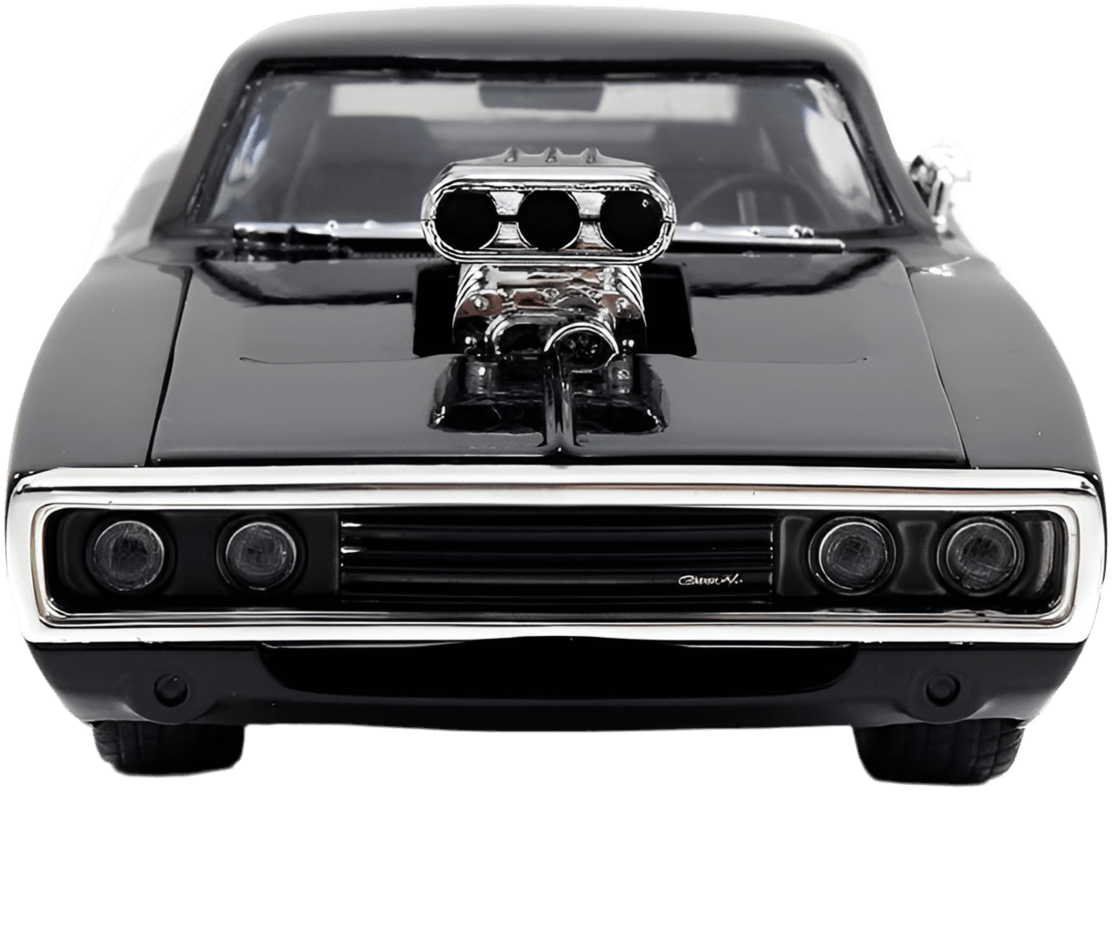 Toy Star Malta Fast & Furious RC Car – Dom’s 1970 Dodge Charger (1:24) by Jada Toys – Turbo Remote Control!