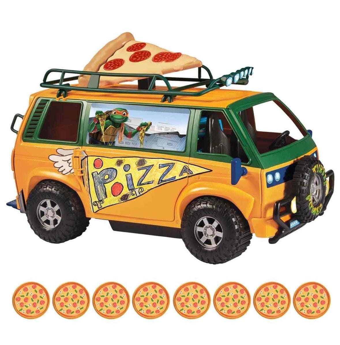 Toy Star Malta Giochi Preziosi – Ninja Turtles 2023 Chaos Mutant Van with Pizza Launcher