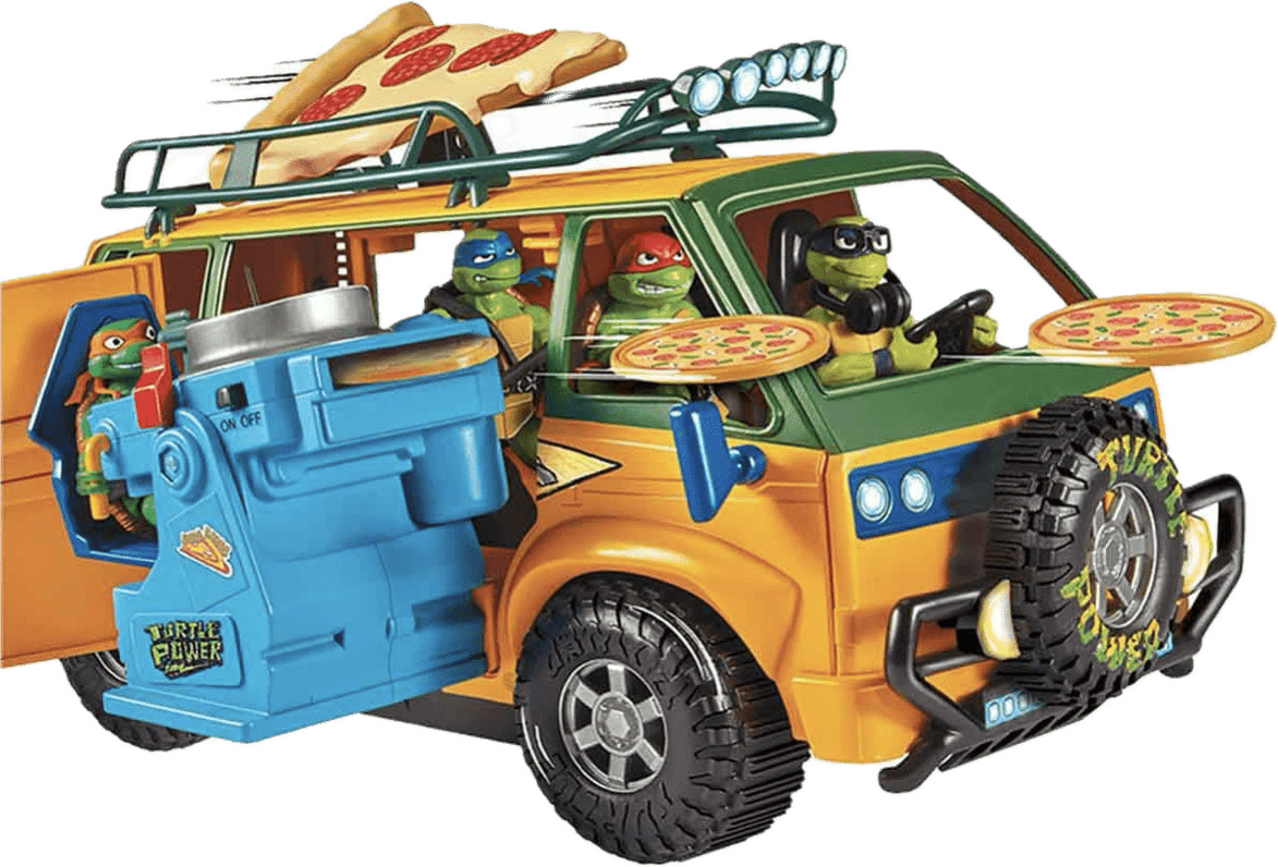 Toy Star Malta Giochi Preziosi – Ninja Turtles 2023 Chaos Mutant Van with Pizza Launcher