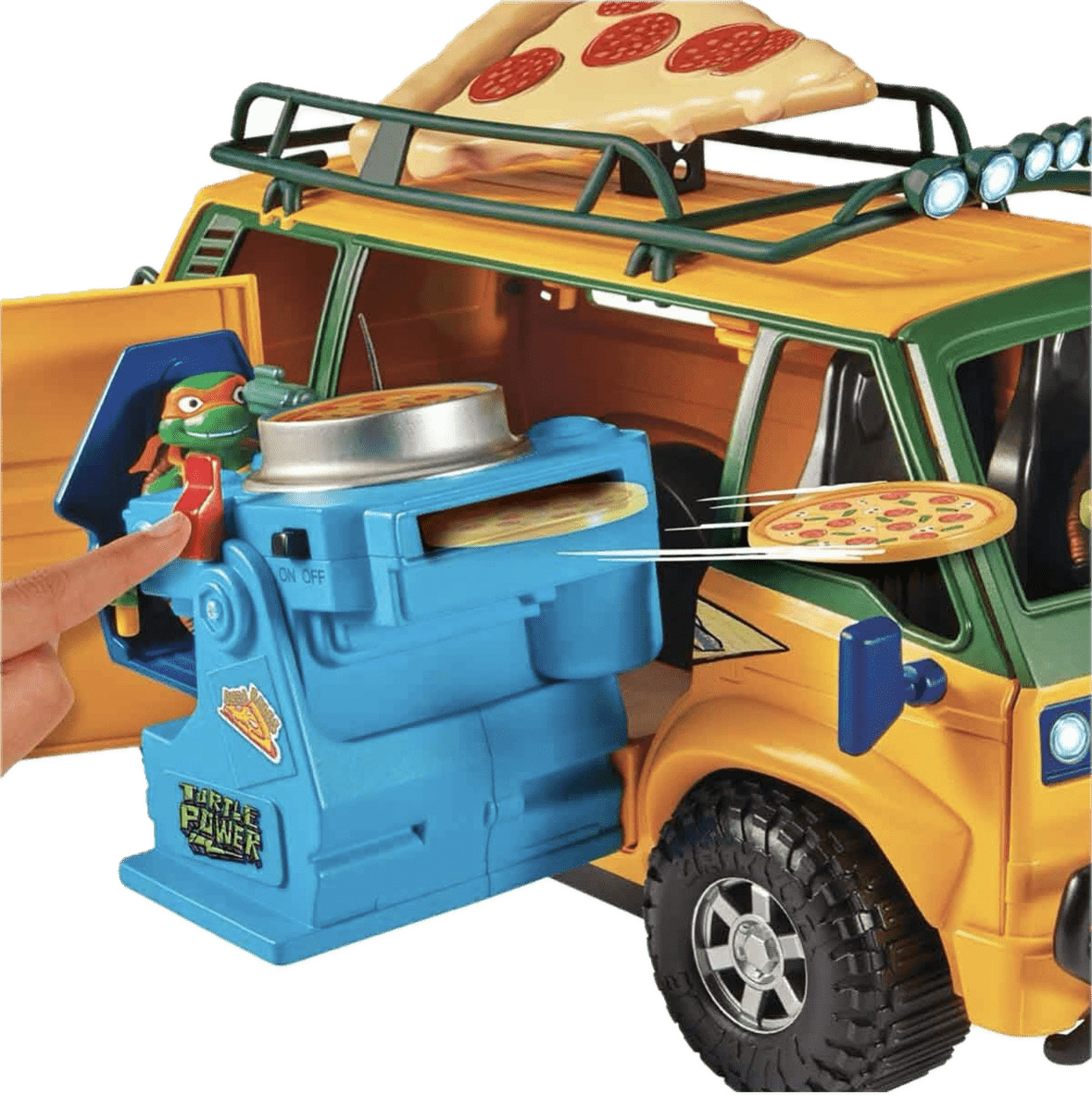 Toy Star Malta Giochi Preziosi – Ninja Turtles 2023 Chaos Mutant Van with Pizza Launcher