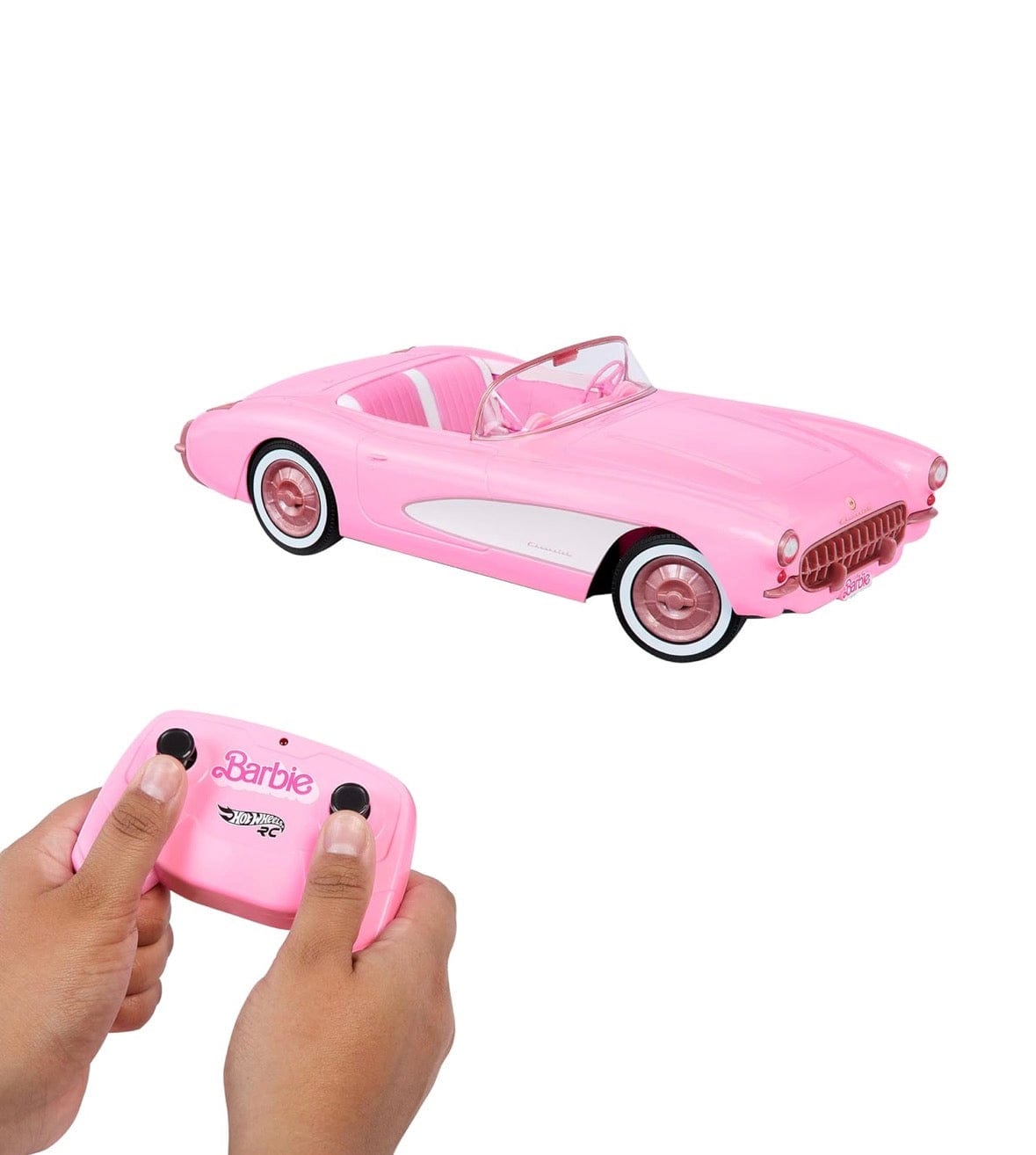 Toy Star Malta Hot Wheels Barbie Corvette RC Car – 1956 Stingray Style