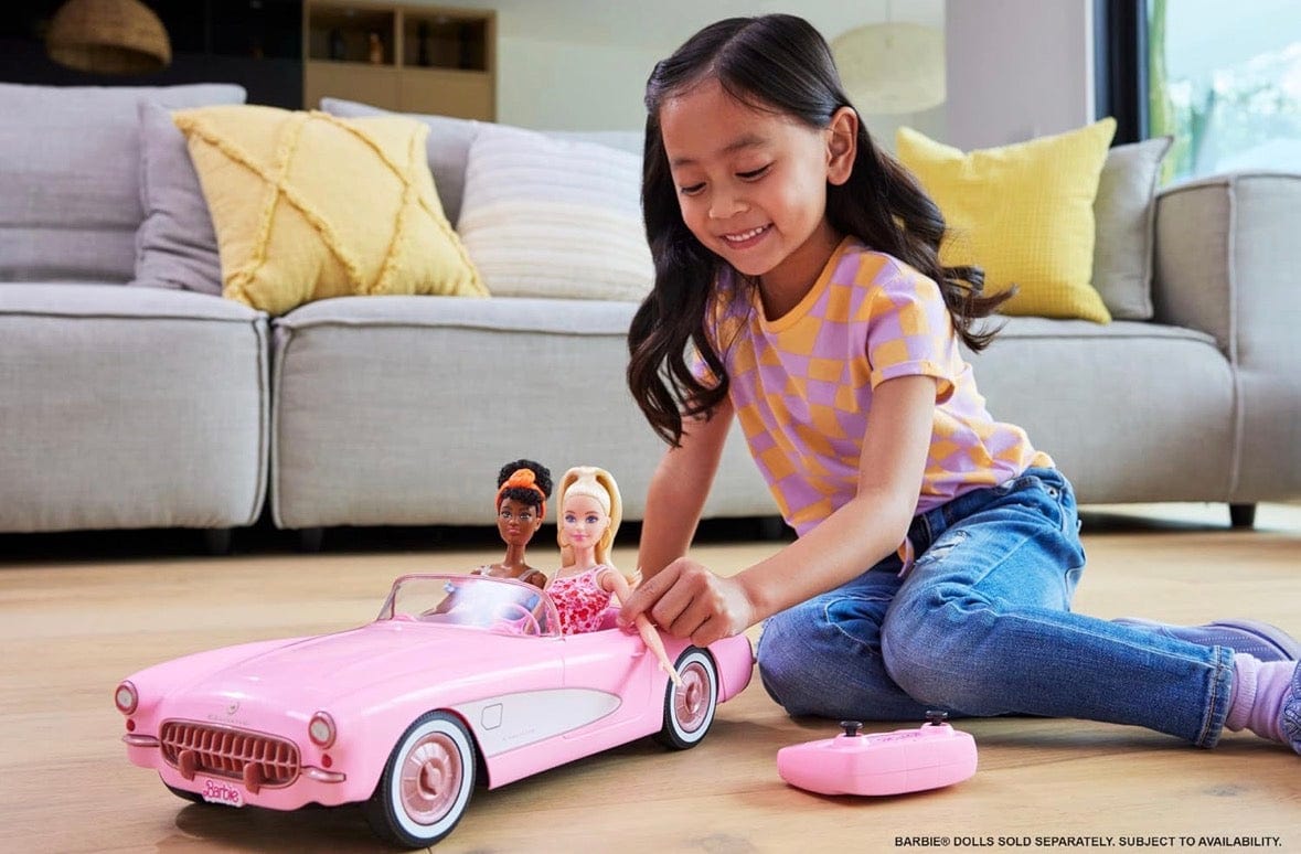 Toy Star Malta Hot Wheels Barbie Corvette RC Car – 1956 Stingray Style