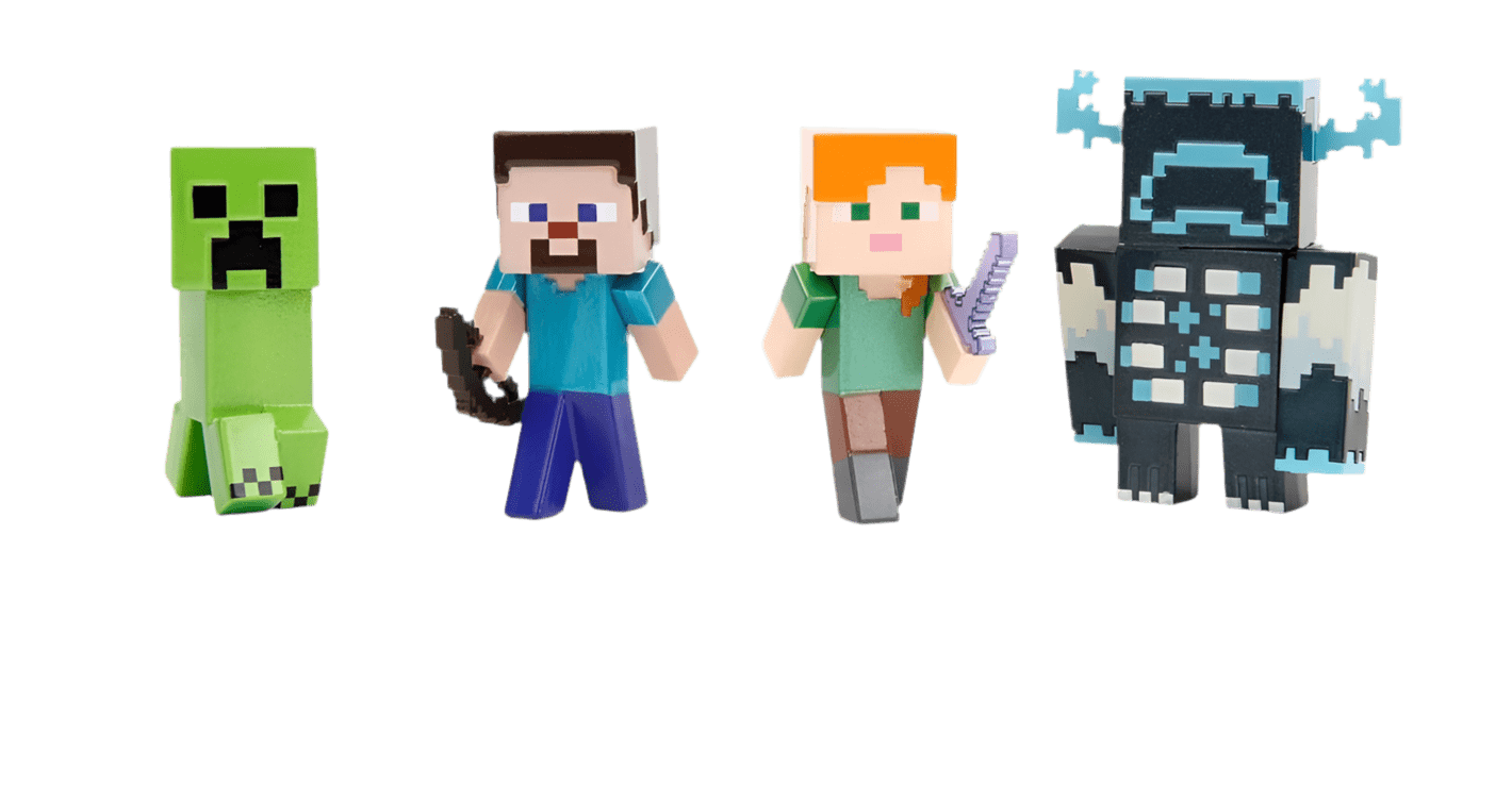 Toy Star Malta Jada Toys – Minecraft Metal Figure Set
