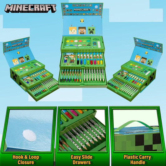Toy Star Malta Minecraft Creative Colour Set – 50+ Piece Art Kit