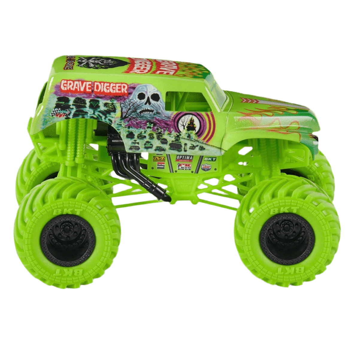 Toy Star Malta Monster Jam Grave Digger Metal Vehicle – 1:24 Scale Die‑Cast Replica