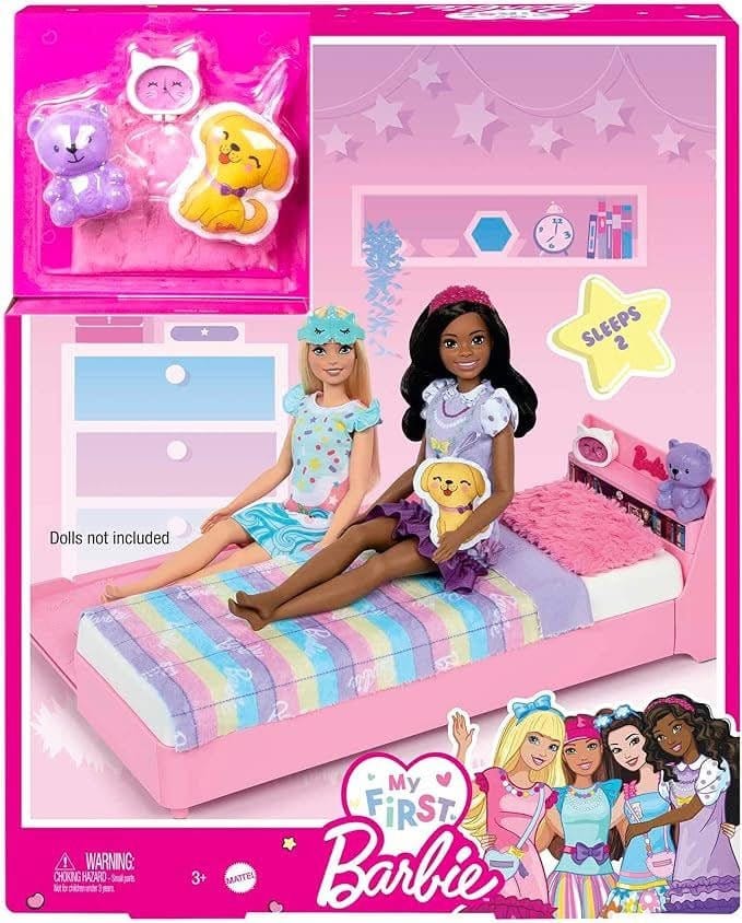 Toy Star Malta My First Barbie Bedtime Playset – Sweet Dreams & Storytime Fun!