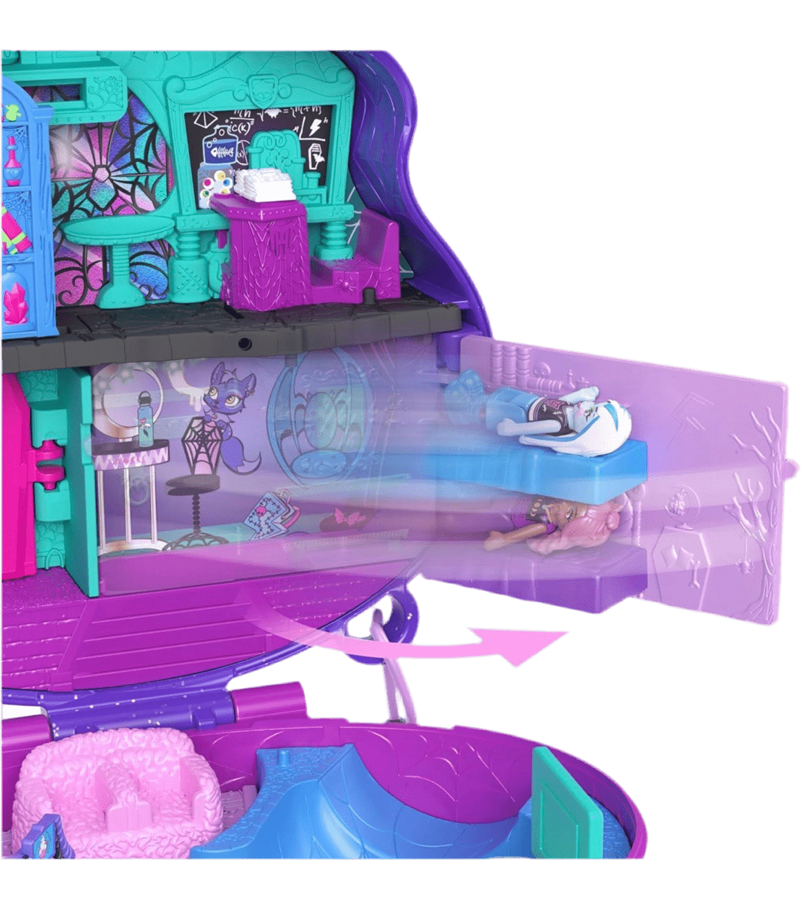 Toy Star Malta Polly Pocket x Monster High – School World Travel Set