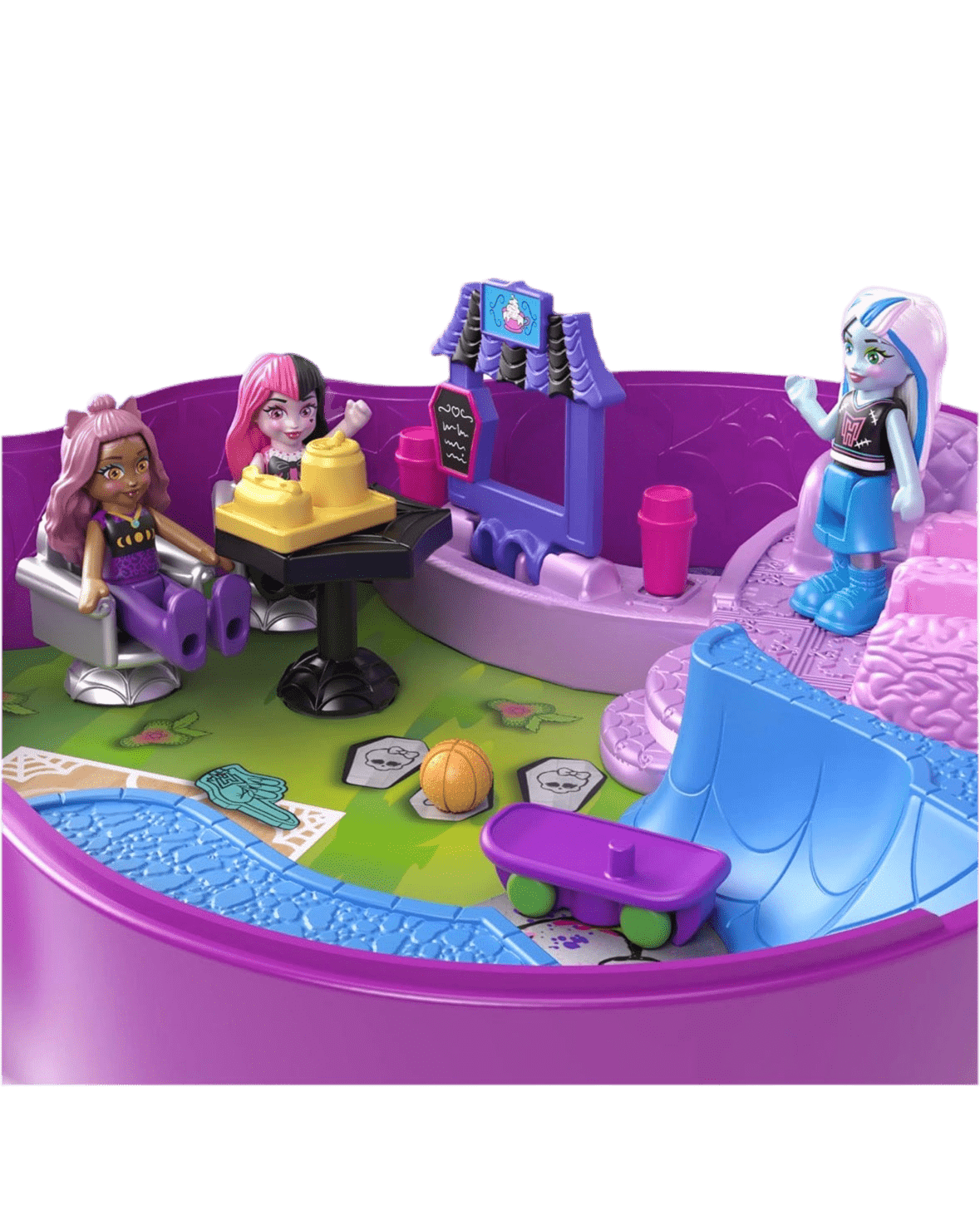 Toy Star Malta Polly Pocket x Monster High – School World Travel Set