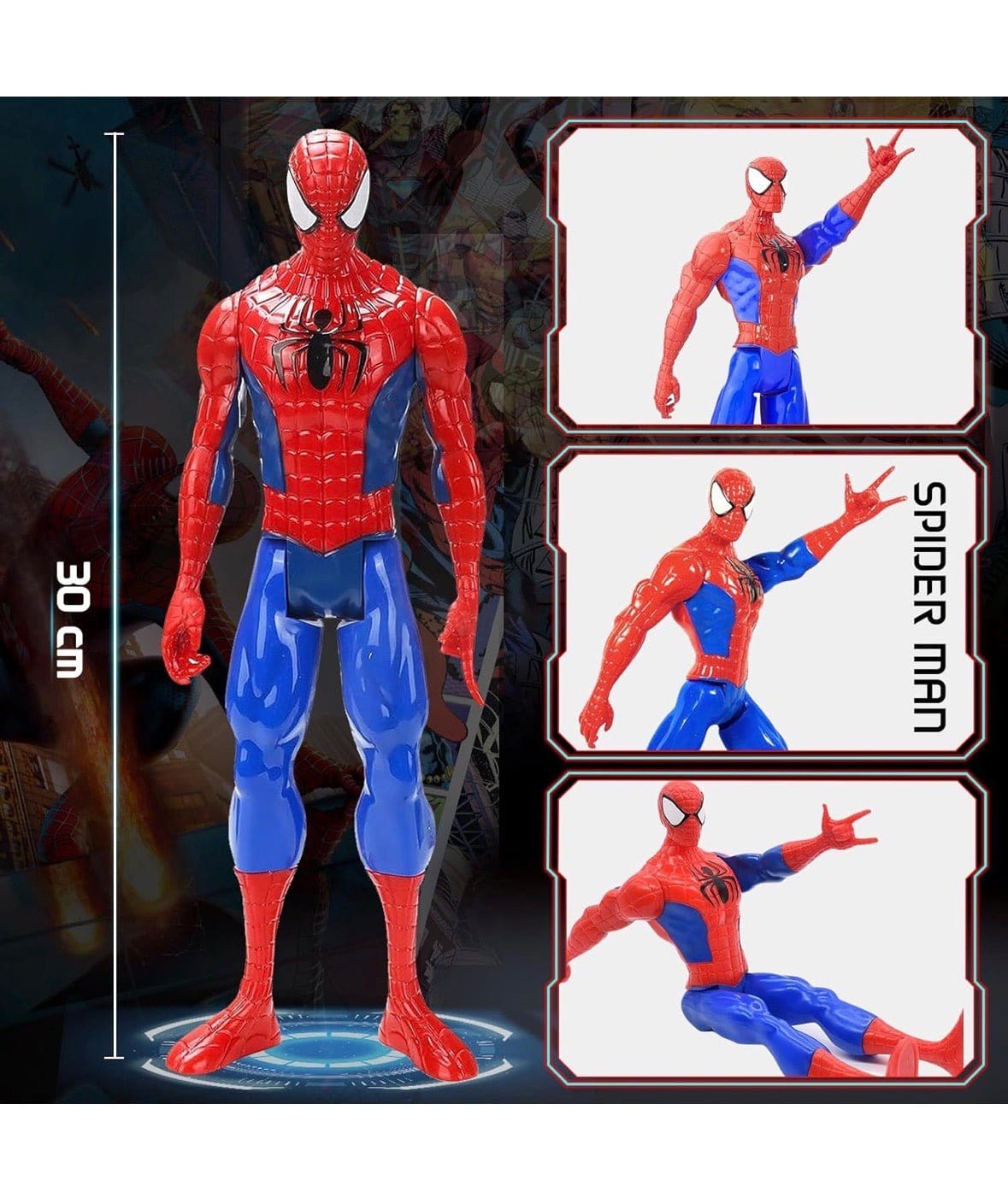 Toy Star Malta Powmag Spider-Man Action Figure