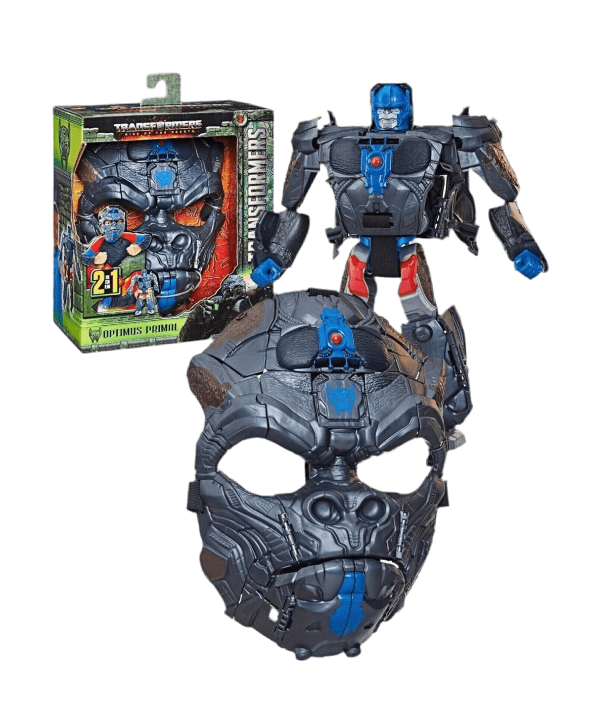 Toy Star Malta Transformers Rise of the Beasts – Optimus Primal 2-in-1 Role Play Mask!