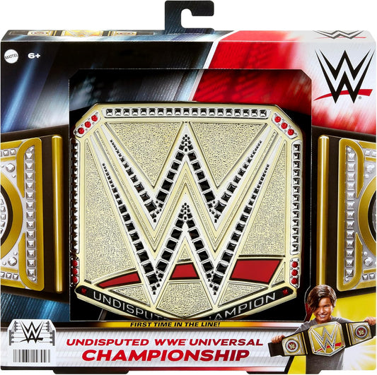 WWE Gold World Heavyweight Championship Wrestling Belt (Kids Size) - Toy Star Malta