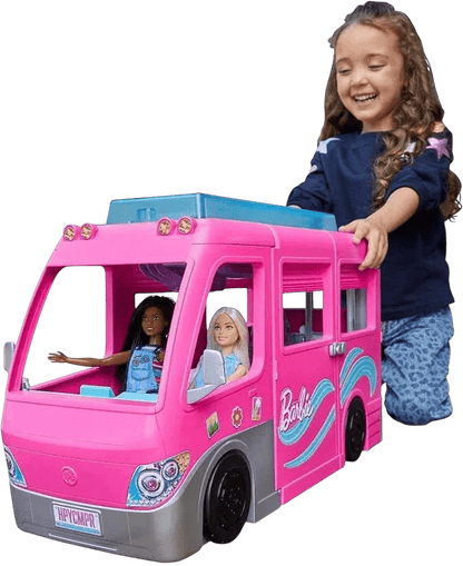 Toy Star Malta Barbie Super Adventure Camper 60+ Accessories