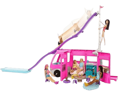 Toy Star Malta Barbie Super Adventure Camper 60+ Accessories