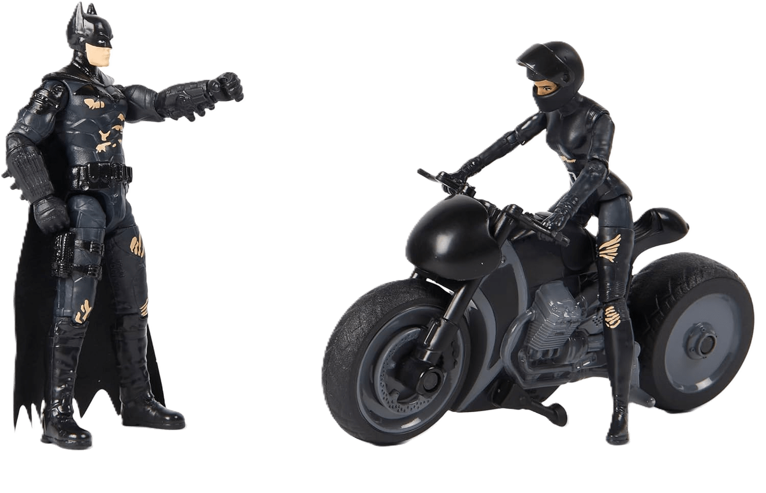 Toy Star Malta DC Comics The Batman – 10cm Action Figure Playset with Selina Kyle Bike