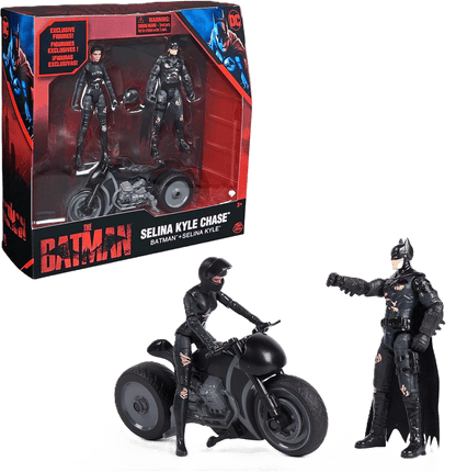 Toy Star Malta DC Comics The Batman – 10cm Action Figure Playset with Selina Kyle Bike