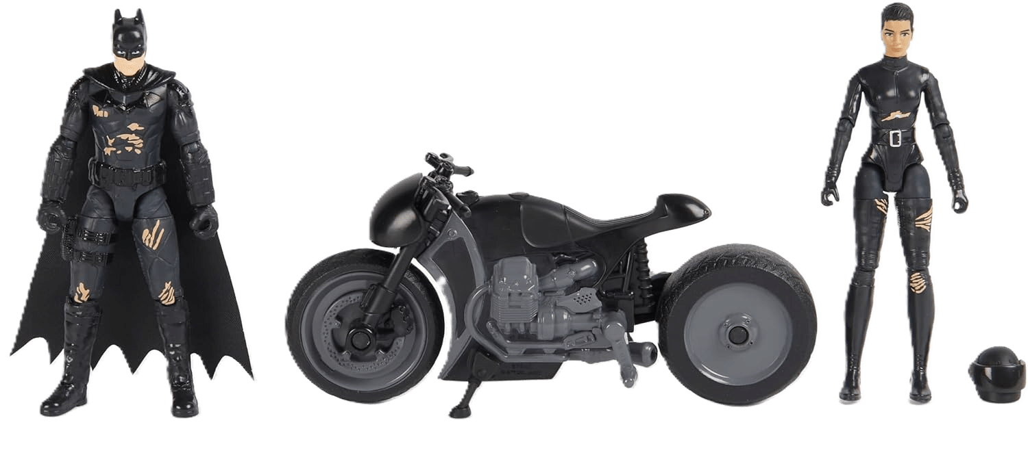 Toy Star Malta DC Comics The Batman – 10cm Action Figure Playset with Selina Kyle Bike