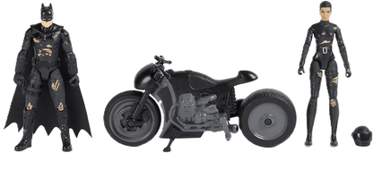 Toy Star Malta DC Comics The Batman – 10cm Action Figure Playset with Selina Kyle Bike