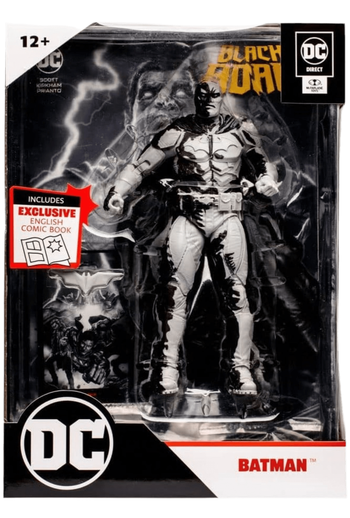 Toy Star Malta DC Direct Black Adam – Batman Line Art Gold Label (SDCC Exclusive, 18cm)!