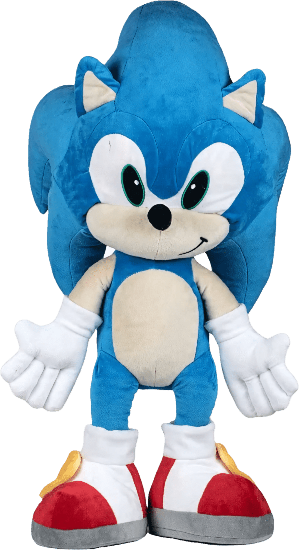 Giant SEGA Sonic The Hedgehog Plush Toy – XXL 100cm Official Play by Play Soft Toy (100% Original) - Toy Star Malta