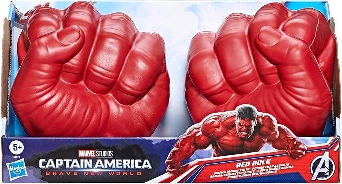 Hasbro Marvel Captain America: NWO Gamma Smash Fists – Official Hulk Power Gloves! - Toy Star Malta