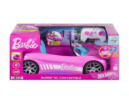 Toy Star Malta Hot Wheels Barbie RC Convertible – Pink, Stylish & Remote Controlled!