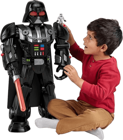 Toy Star Malta Imaginext Star Wars Darth Vader Power Pad Action Robot