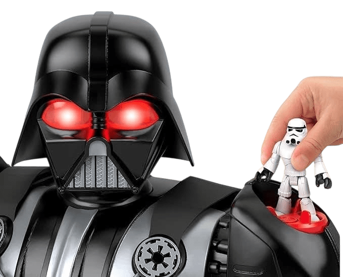Toy Star Malta Imaginext Star Wars Darth Vader Power Pad Action Robot