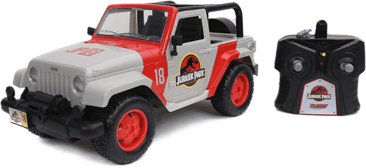 Toy Star Malta Jurassic Park RC Jeep Wrangler – 1:16 Scale Remote Control Car
