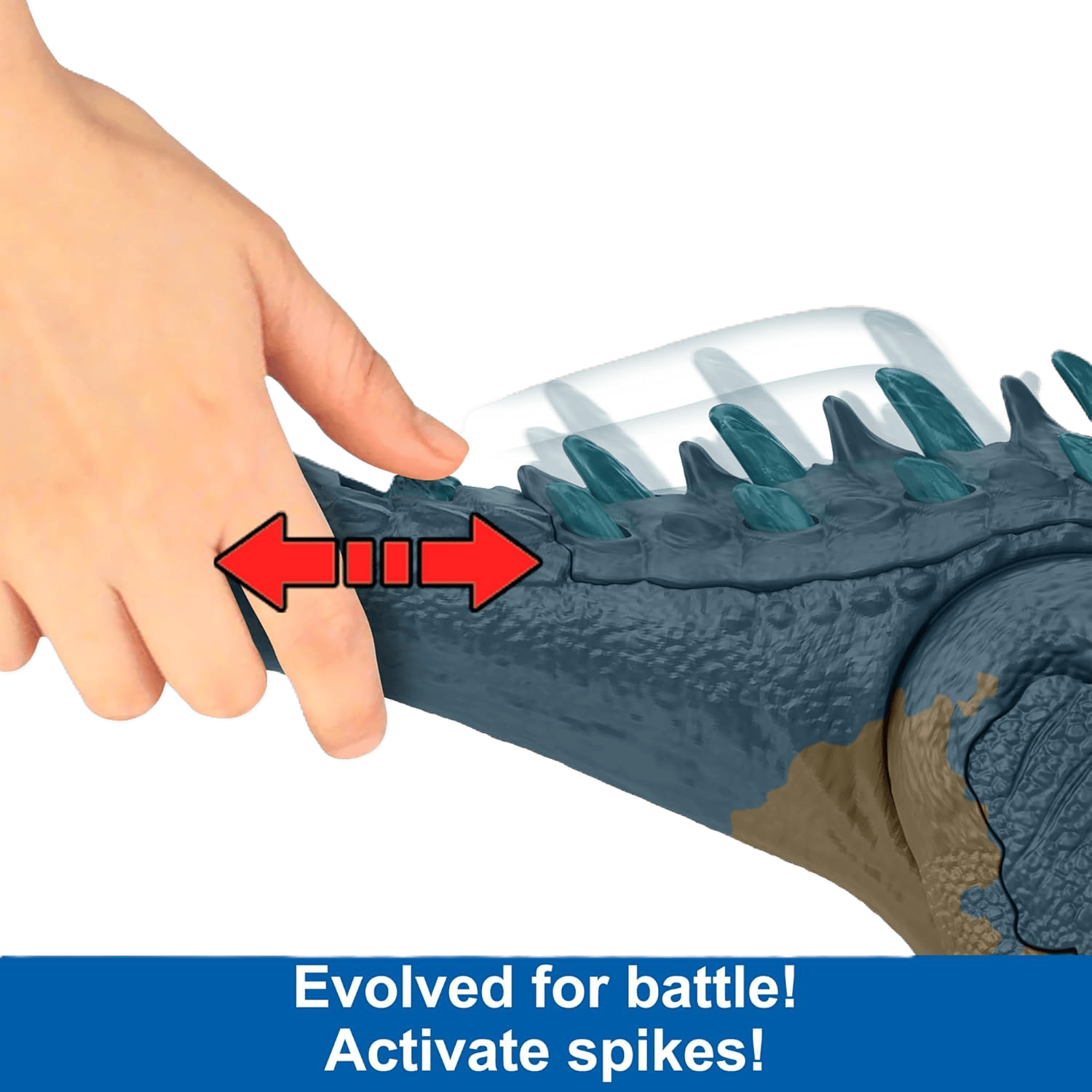 Jurassic World Chaos Theory Ruthless Rampage Allosaurus Action Figure - Continuous Attack & Roar Sound - Toy Star Malta