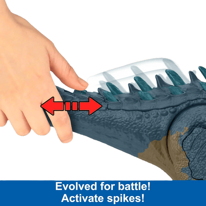 Jurassic World Chaos Theory Ruthless Rampage Allosaurus Action Figure - Continuous Attack & Roar Sound - Toy Star Malta