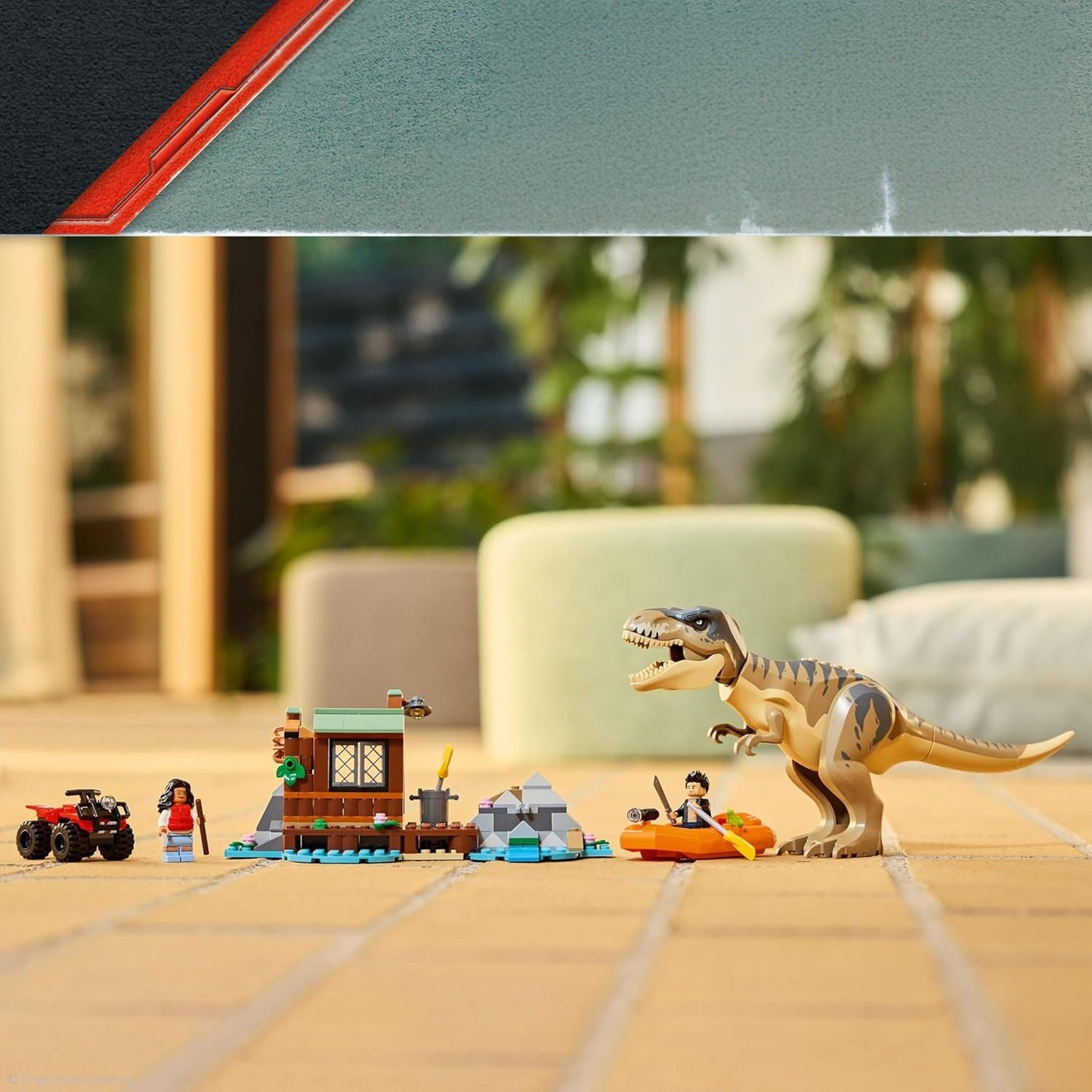 LEGO Jurassic World T. rex River Escape Building Set 1 - Toy Star Malta