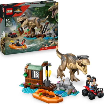 LEGO Jurassic World T. rex River Escape Building Set 1 - Toy Star Malta