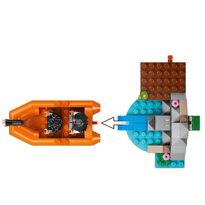 LEGO Jurassic World T. rex River Escape Building Set 1 - Toy Star Malta