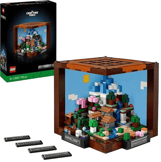 Toy Star Malta LEGO Minecraft Workbench Anniversary Set – Adult Building Kit