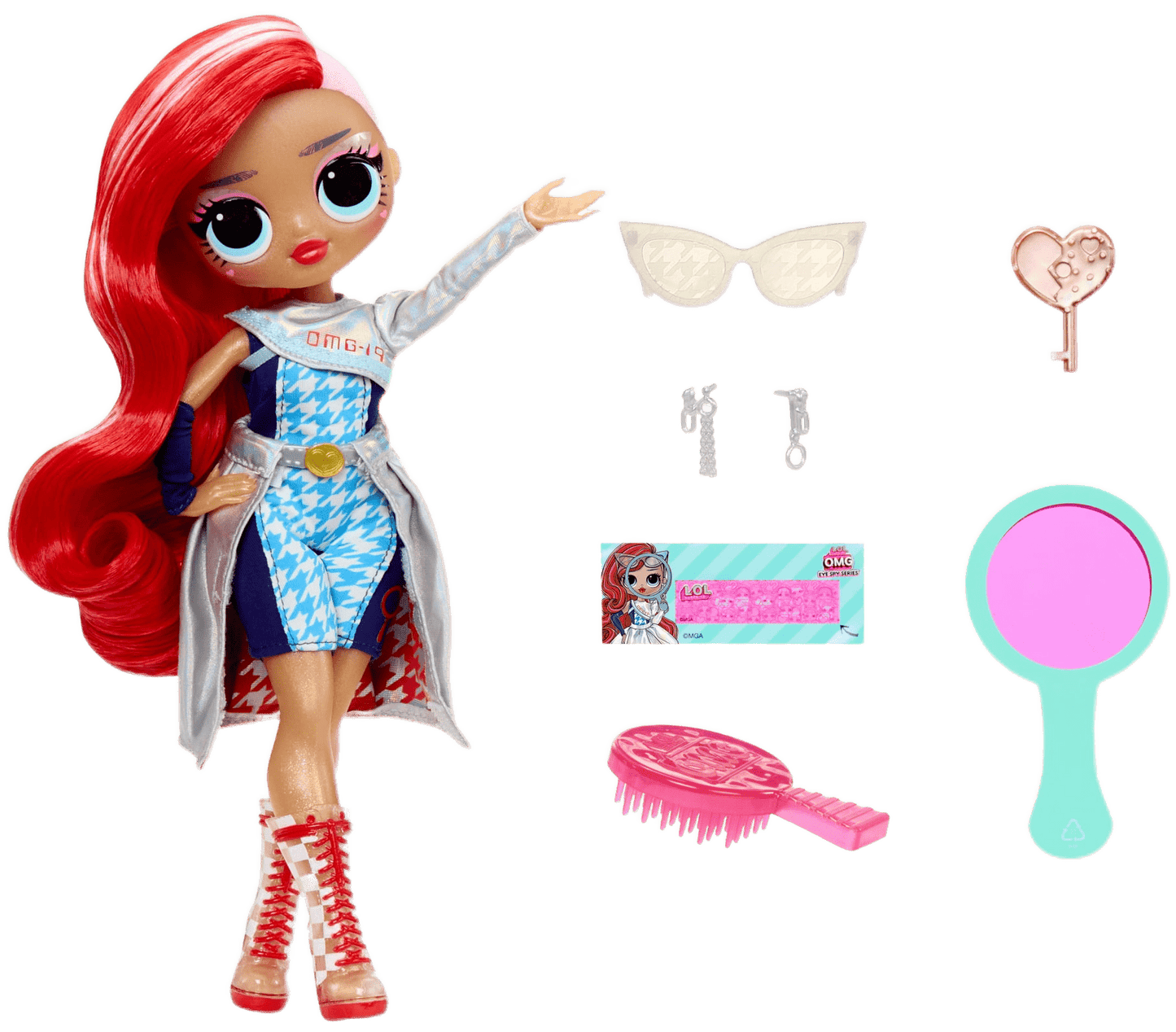 L.O.L. Surprise! O.M.G. Eye Spy Jessica Spy Fashion Doll – Interactive Unboxing with 15+ Surprises, Colour Change & Clues – Collectible Toy for Kids Ages 4+ - Toy Star Malta