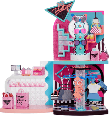 L.O.L. Surprise! O.M.G. Mall of Surprises - Transforming Playset with Café, Accessories Shop & 50+ Surprises - Toy Star Malta
