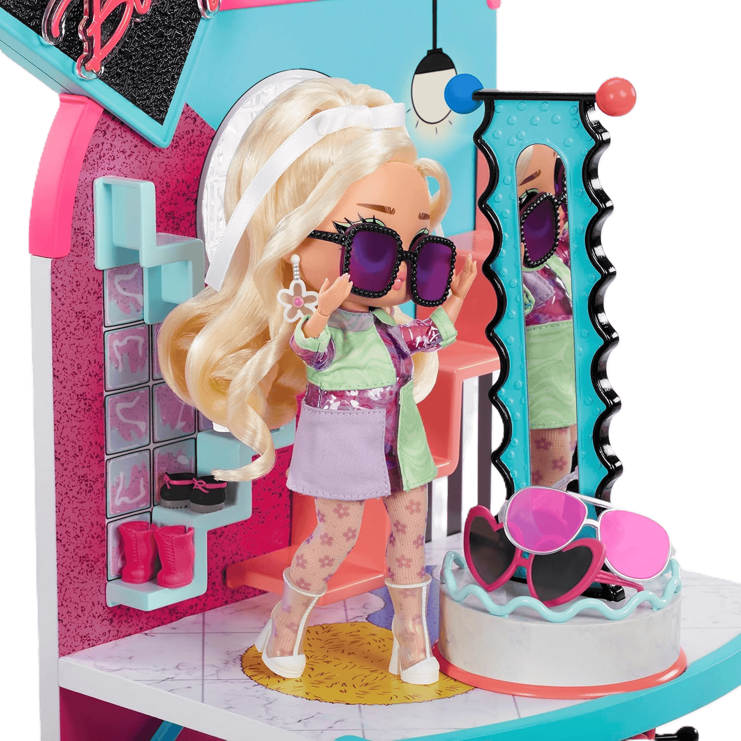 L.O.L. Surprise! O.M.G. Mall of Surprises - Transforming Playset with Café, Accessories Shop & 50+ Surprises - Toy Star Malta