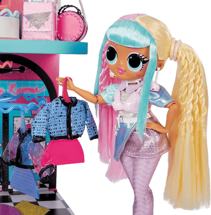 L.O.L. Surprise! O.M.G. Mall of Surprises - Transforming Playset with Café, Accessories Shop & 50+ Surprises - Toy Star Malta