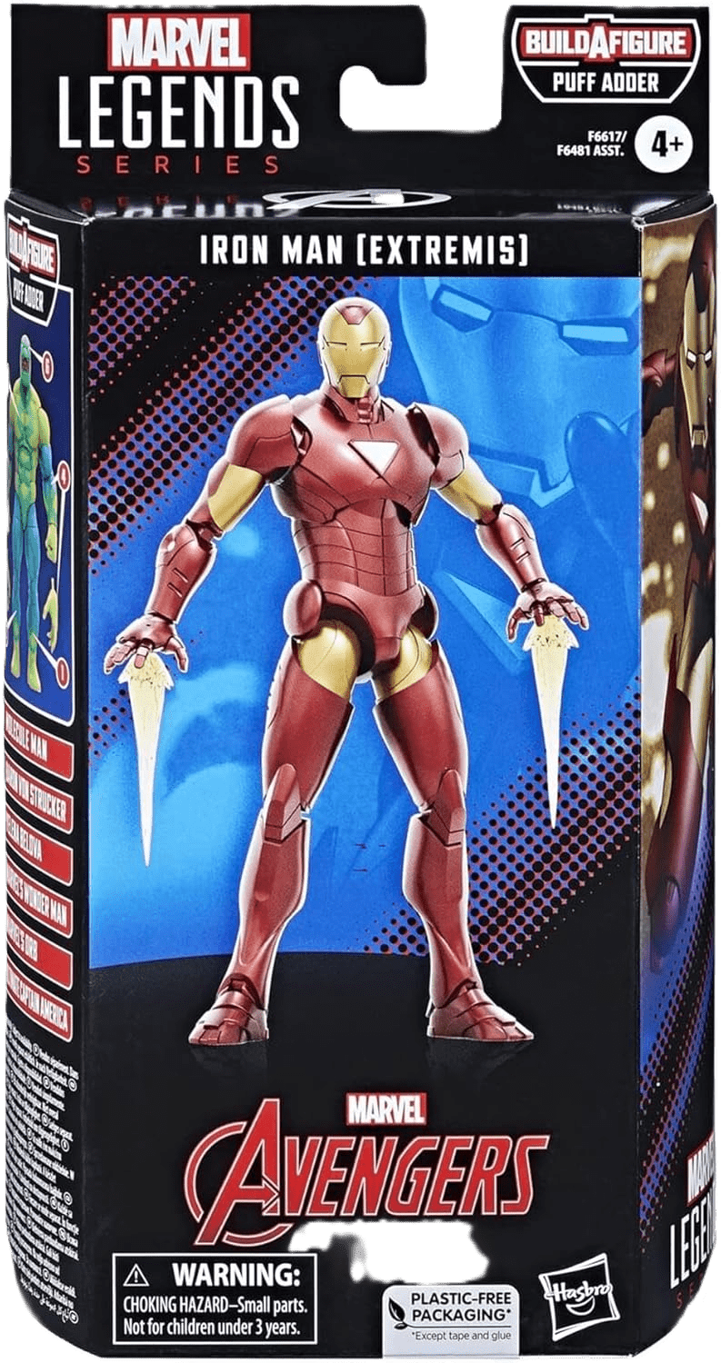 Marvel Legends Series Iron Man (Extremis) Action Figure - 6 - Inch Collectible Toy with Accessories - Toy Star Malta