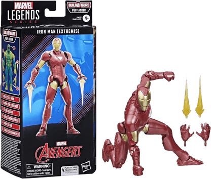 Marvel Legends Series Iron Man (Extremis) Action Figure - 6 - Inch Collectible Toy with Accessories - Toy Star Malta
